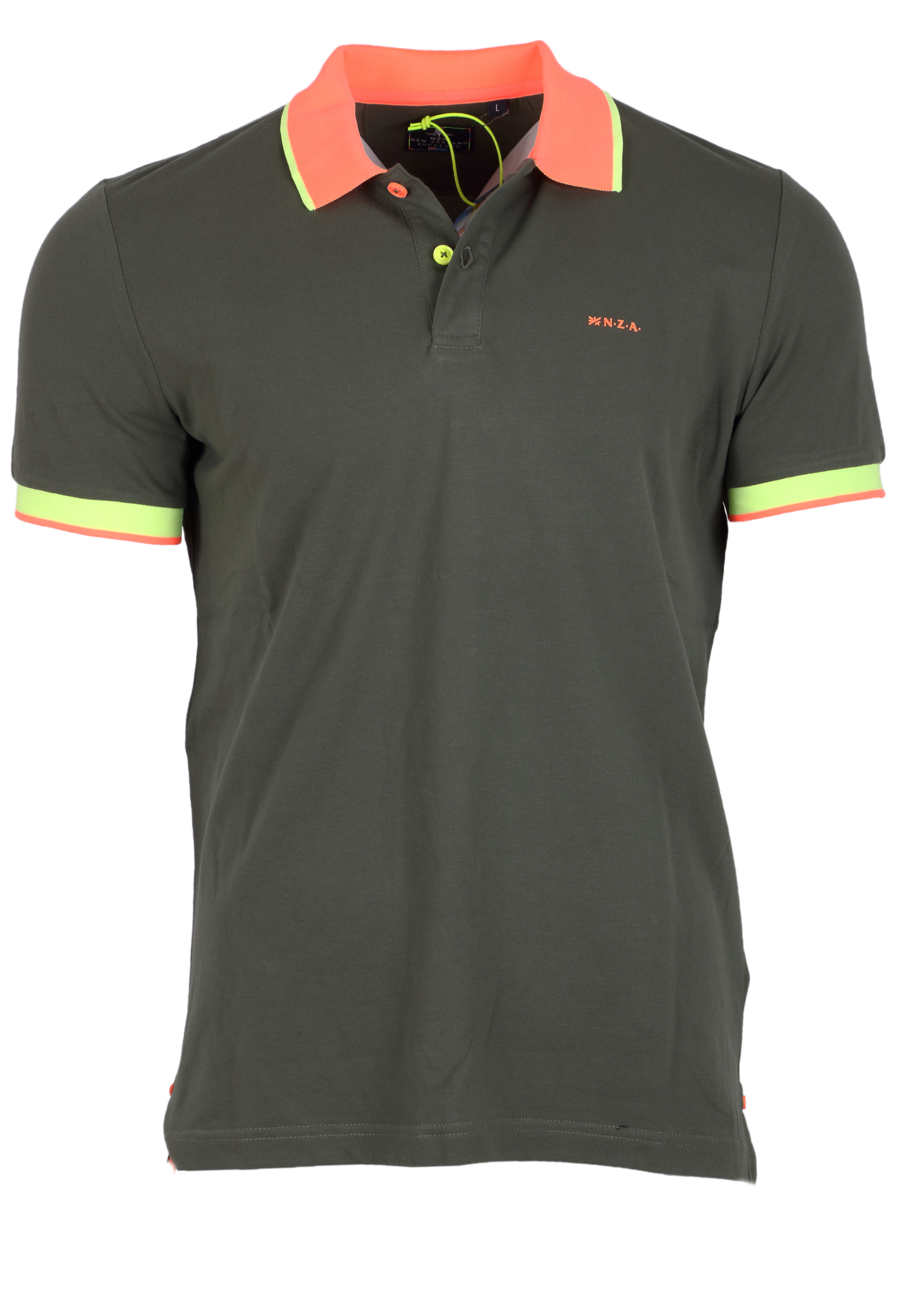 NZA New Zealand Auckland Polo Calder - olive XL