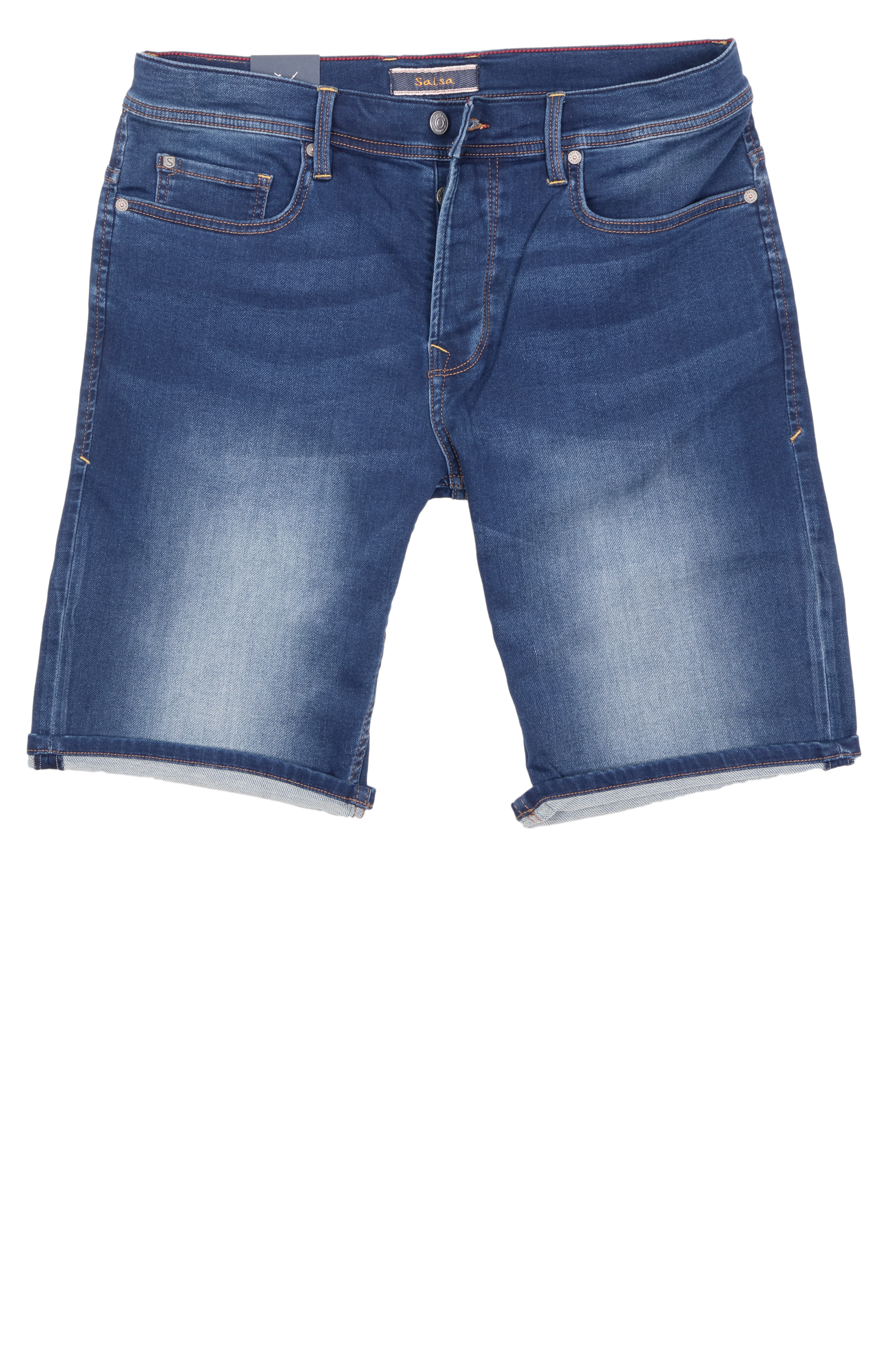 Salsa Herren Jeans Shorts Jog-Denim - blau 31