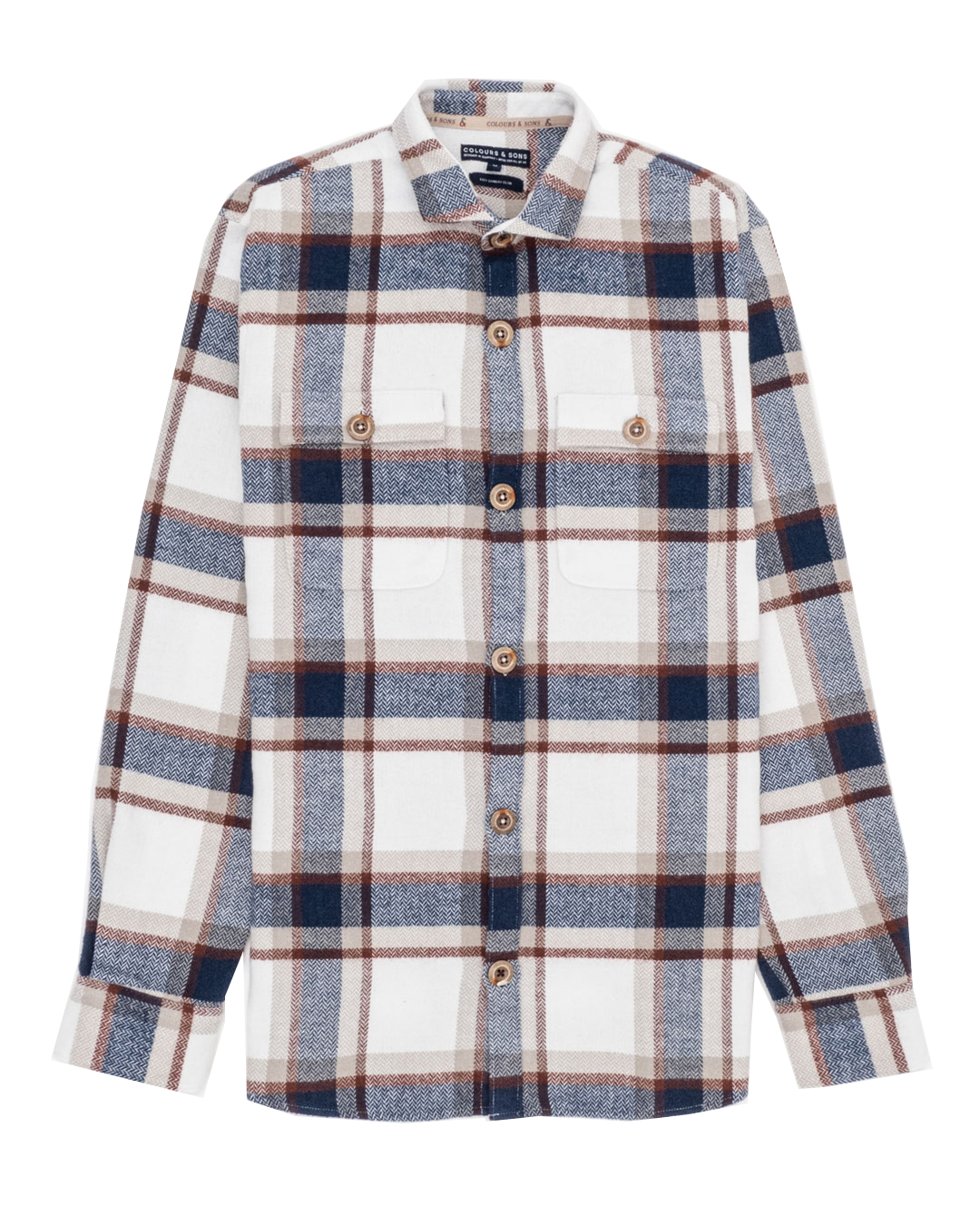 Colours & Sons Flanell Overshirt Check