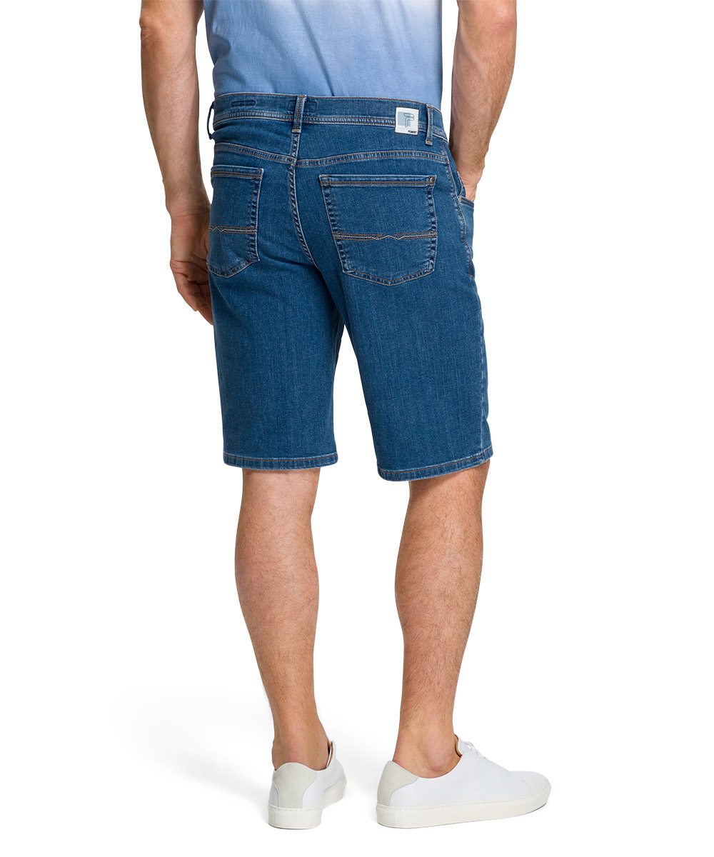 Pioneer Herren Jeans Shorts Finn - blau 33