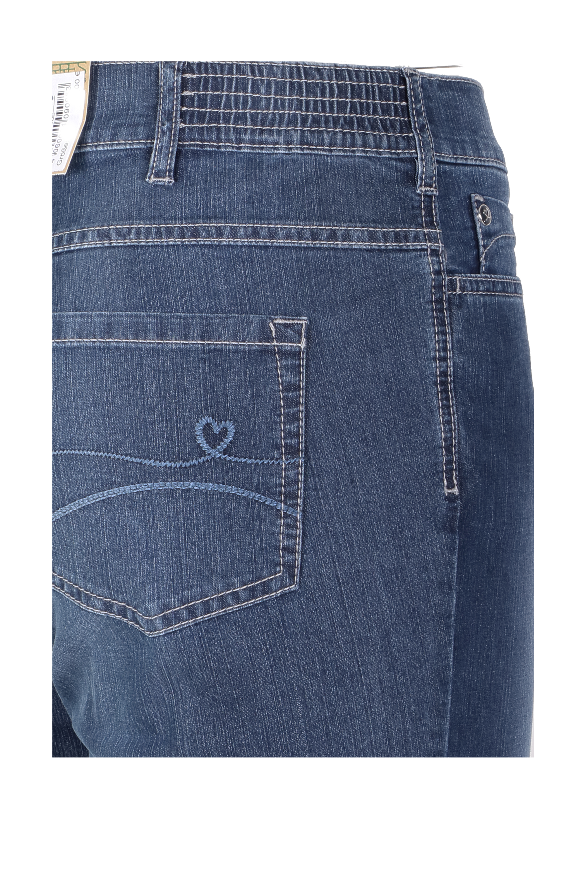 Zerres Damen Jeans Greta sommerliche Qualität - blau 44