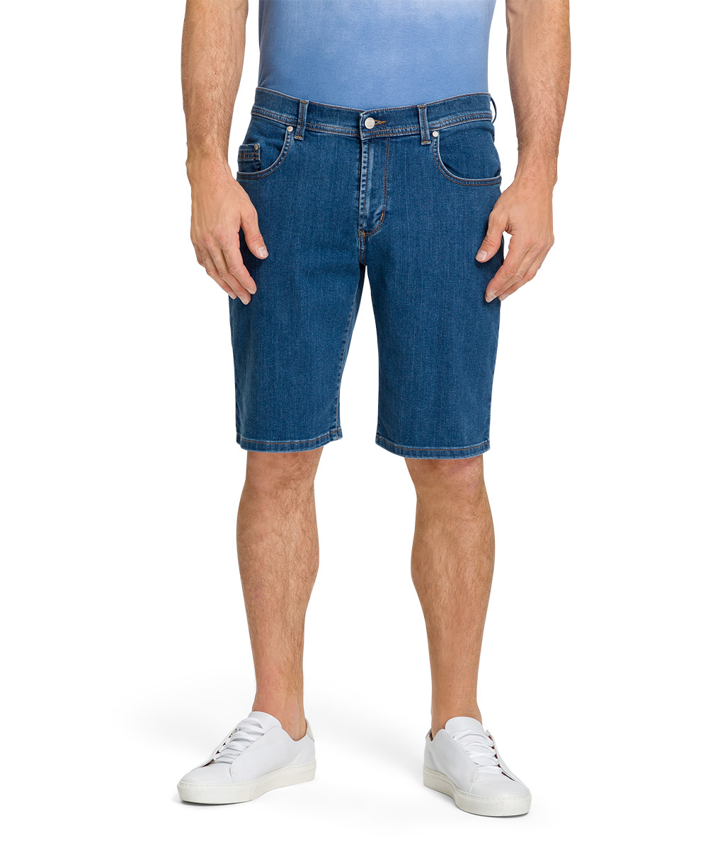 Pioneer Herren Jeans Shorts Finn - blau 33