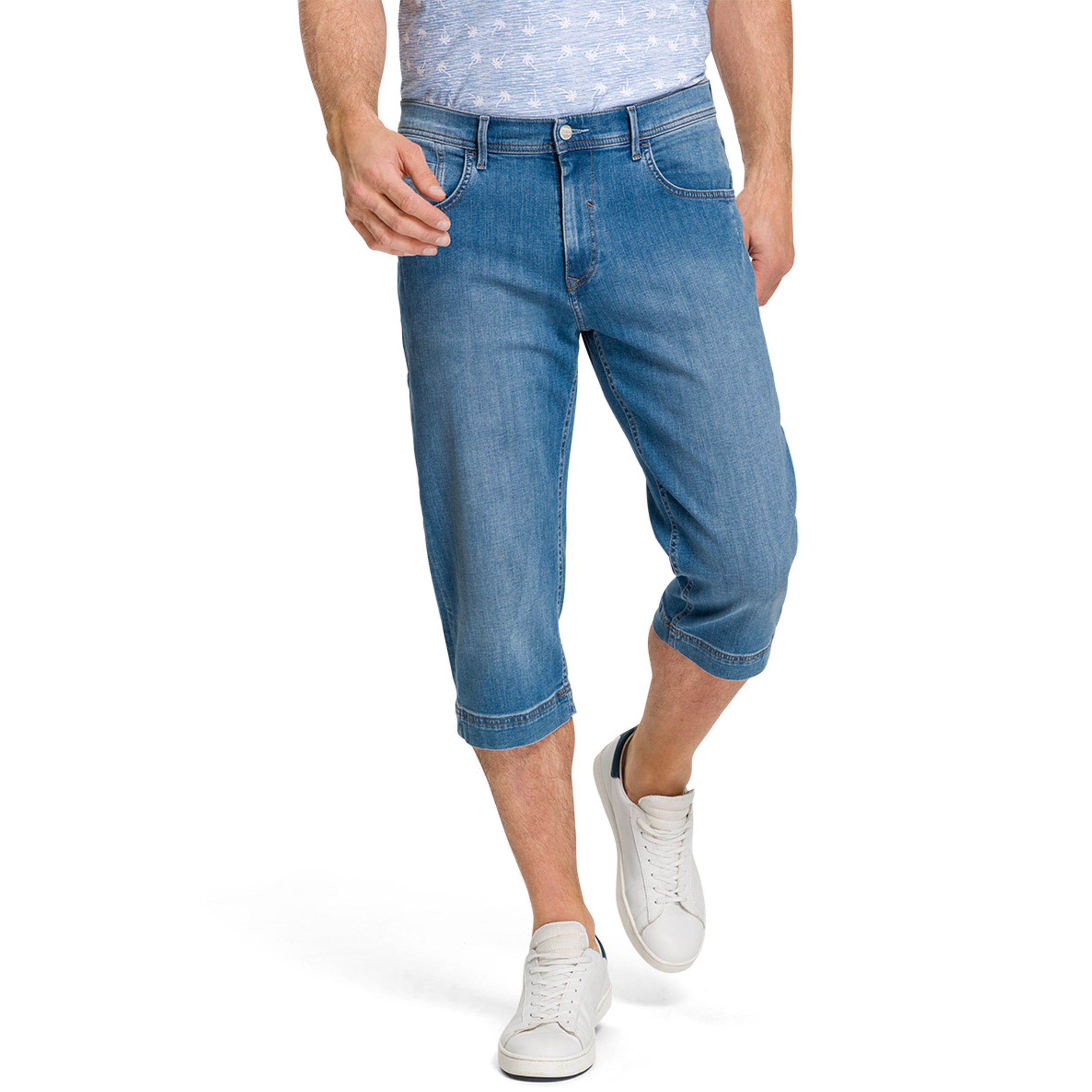 Pioneer Herren Jeans-Shorts Bill 33 blau