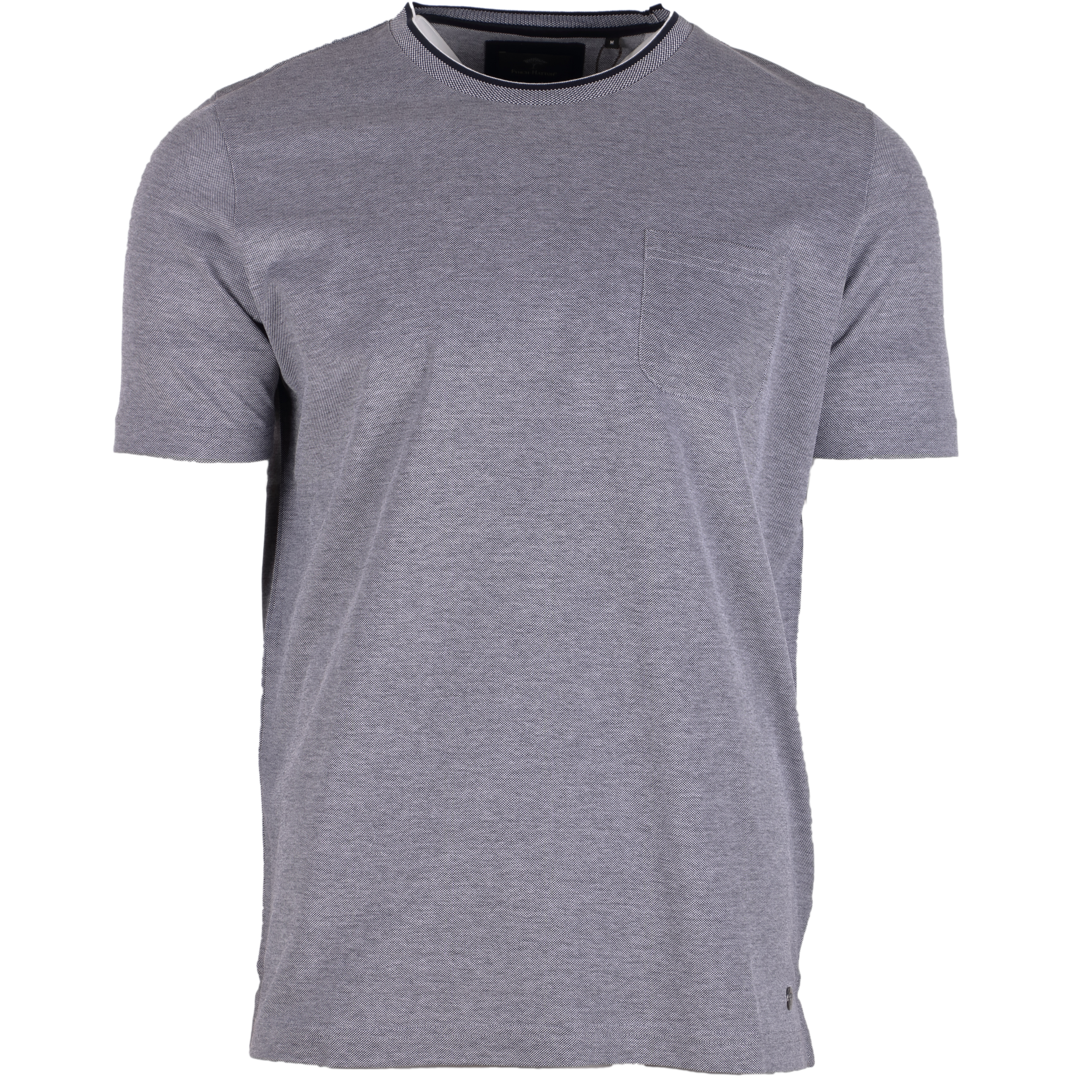 Fynch-Hatton T-Shirt mercerisiert Brusttasche XL dunkelblau