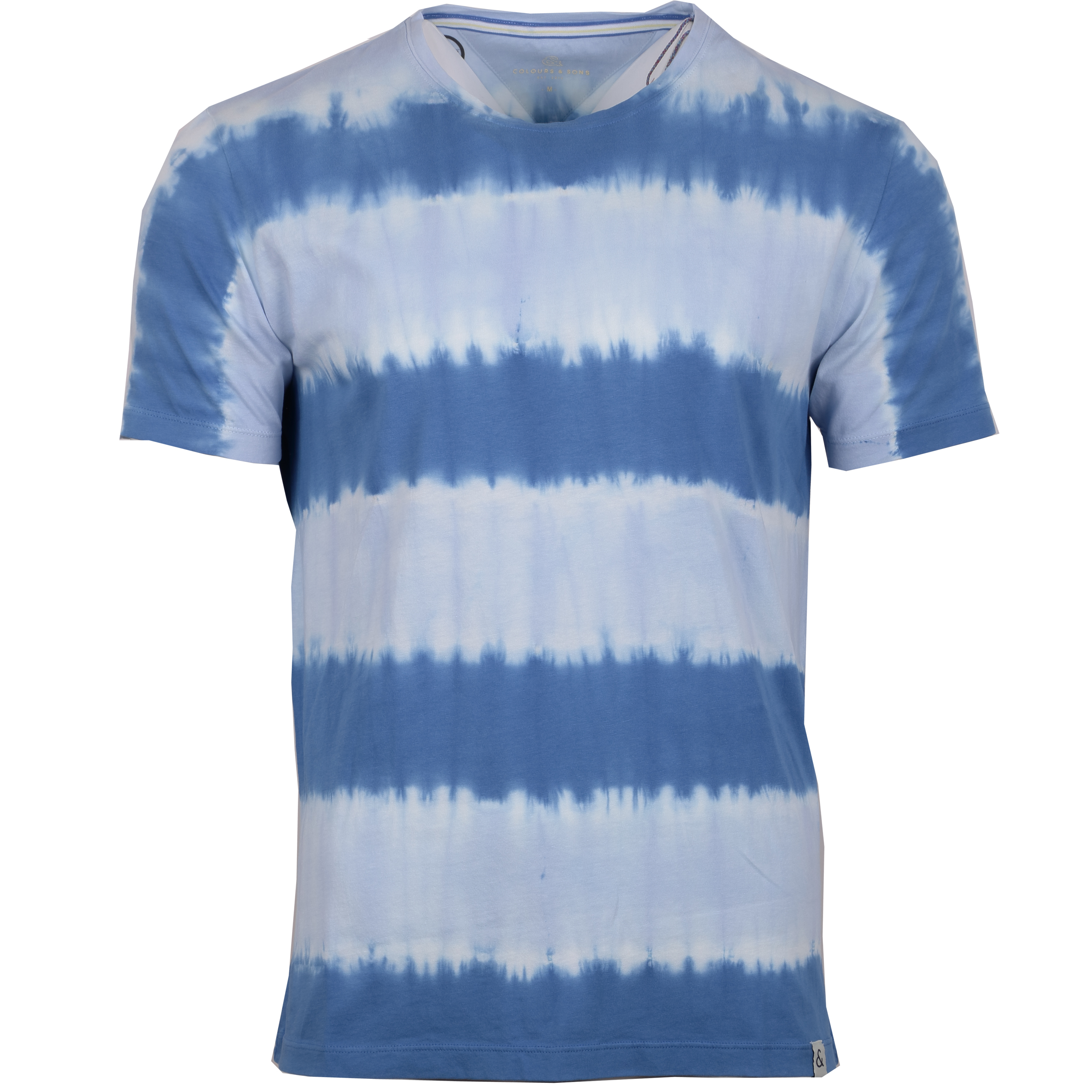 Colours & Sons Herren T-Shirt Dye Stripes L