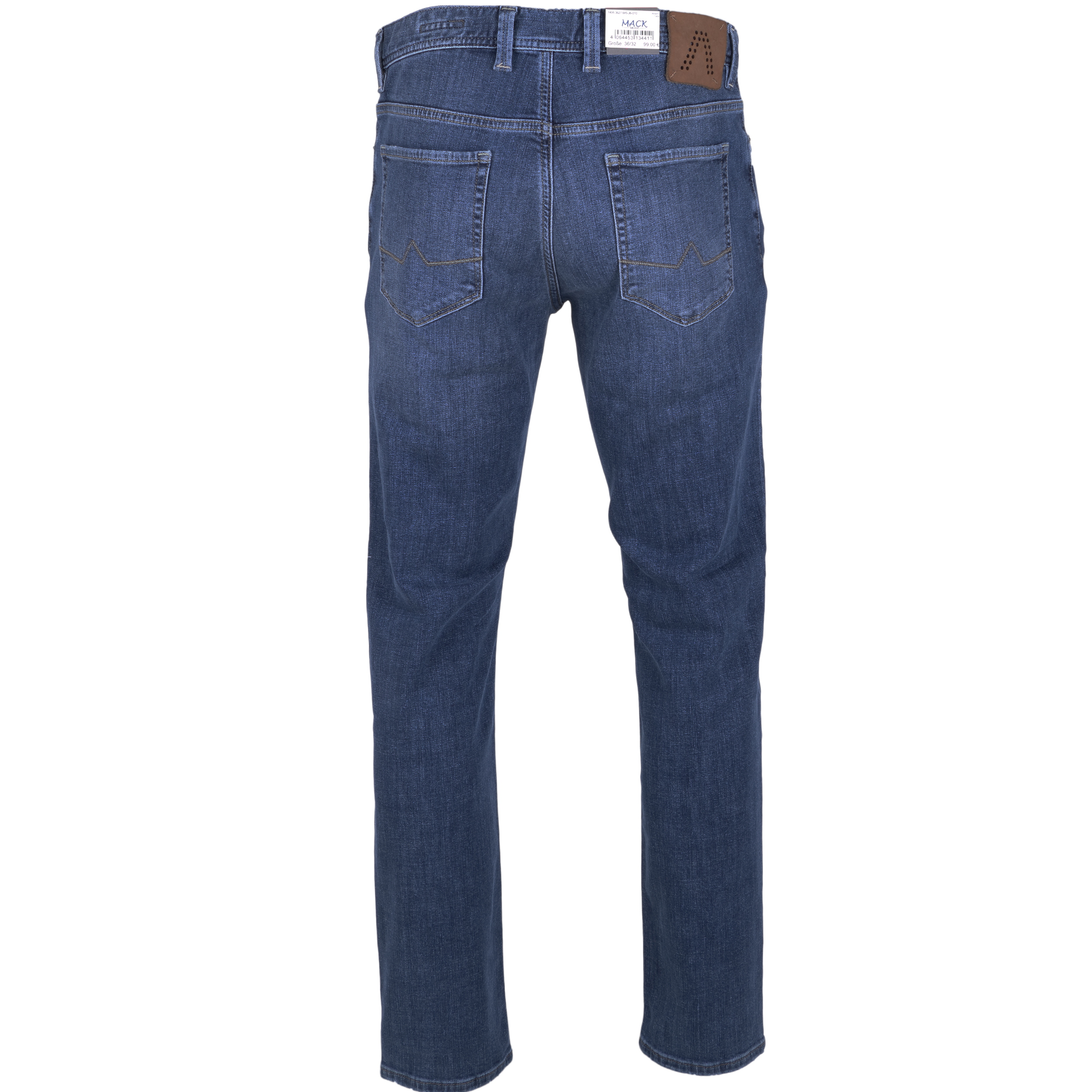 Alberto Herren Jeans Pipe regular fit - blau 31/32