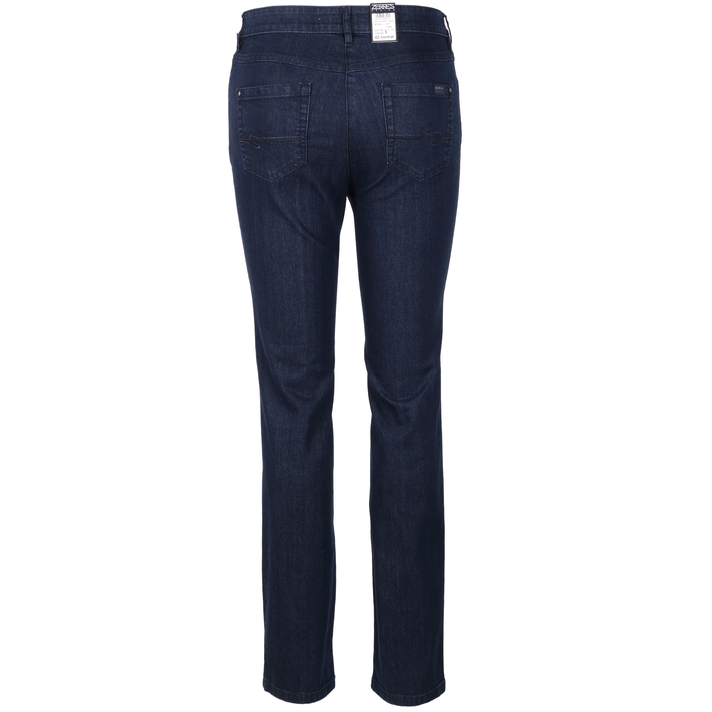 Zerres Damen Jeans Cora comfort S 21 dunkelblau