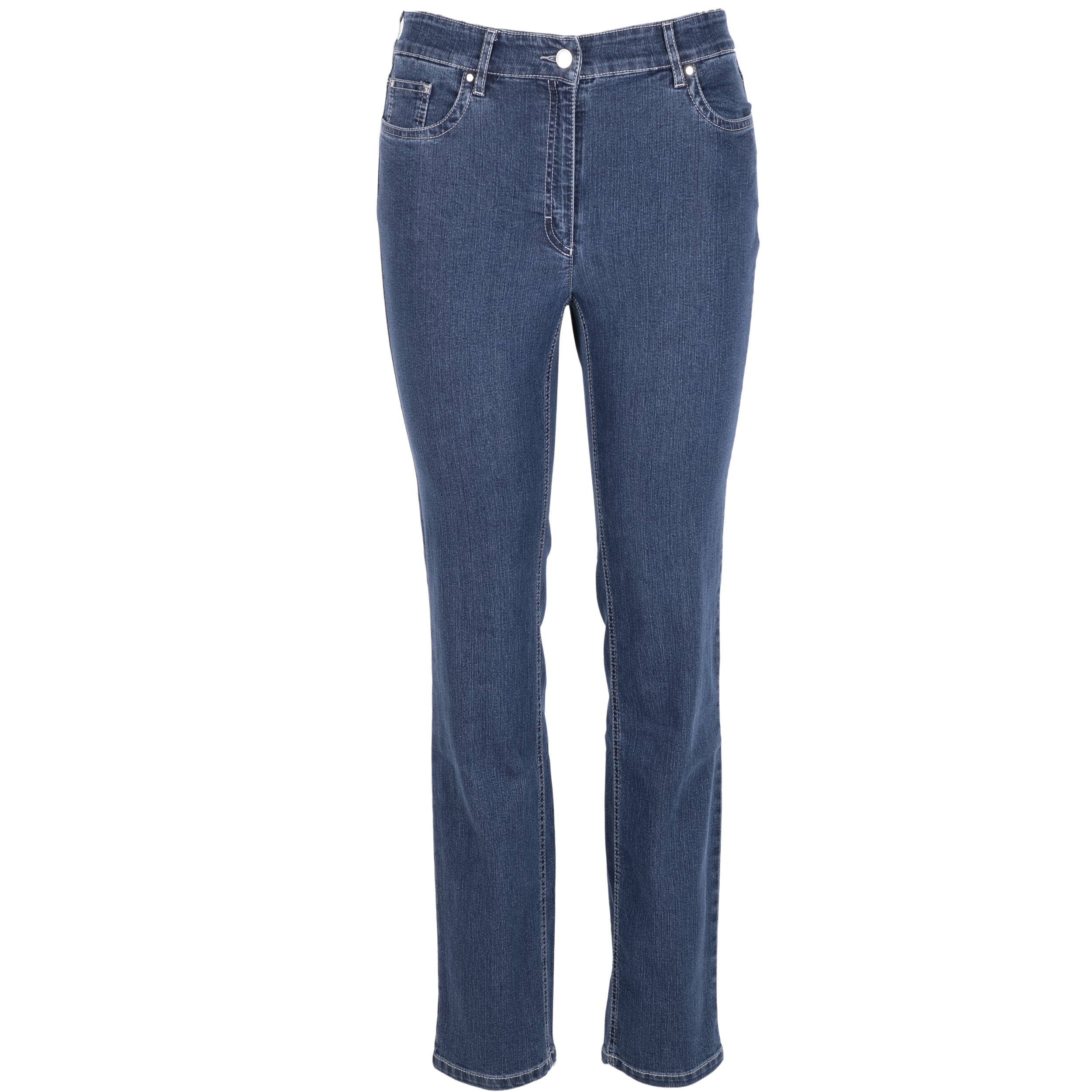 Zerres Damen Jeans Cora comfort S 21 blau