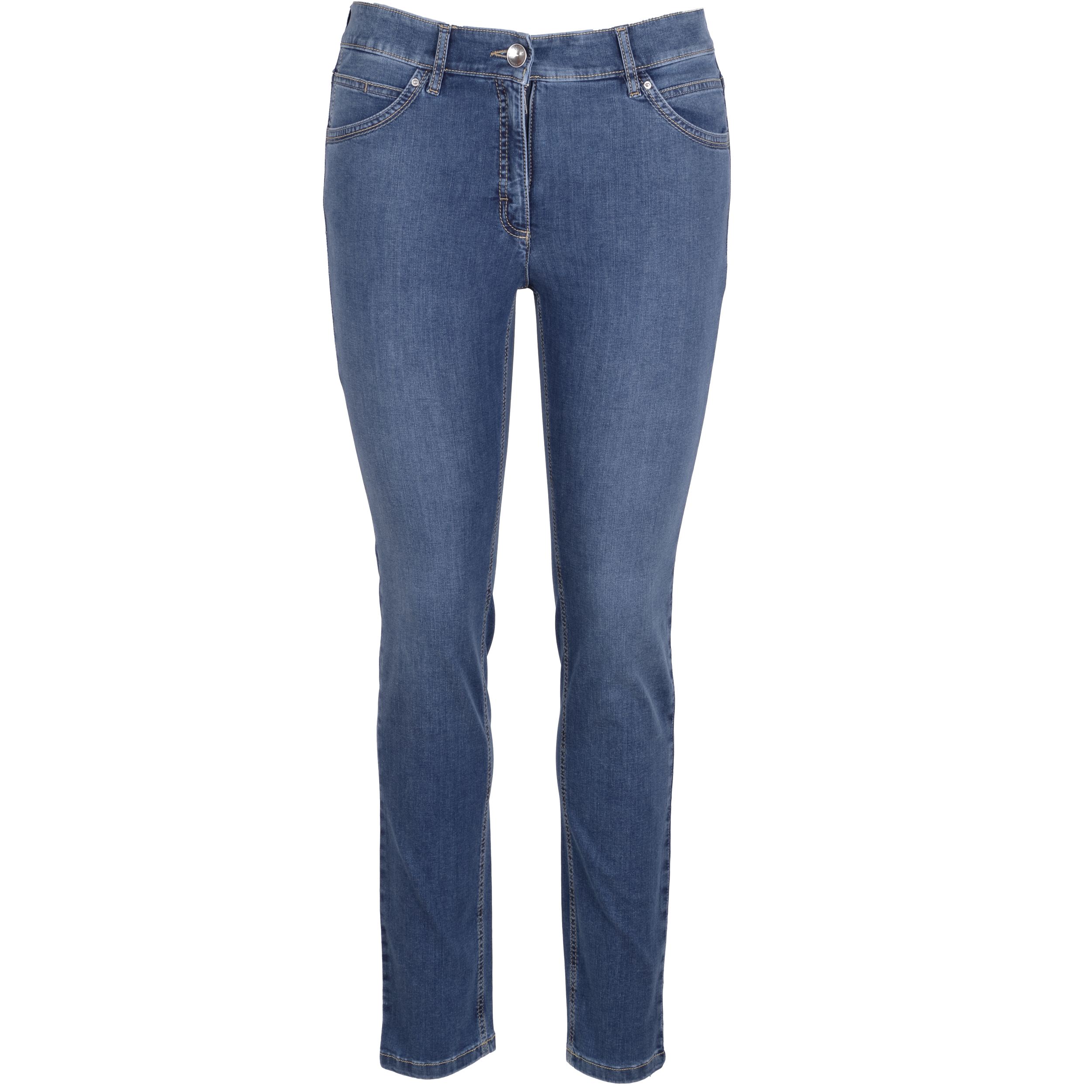 Zerres Damen Jeans Twigy Sensational  38 blau