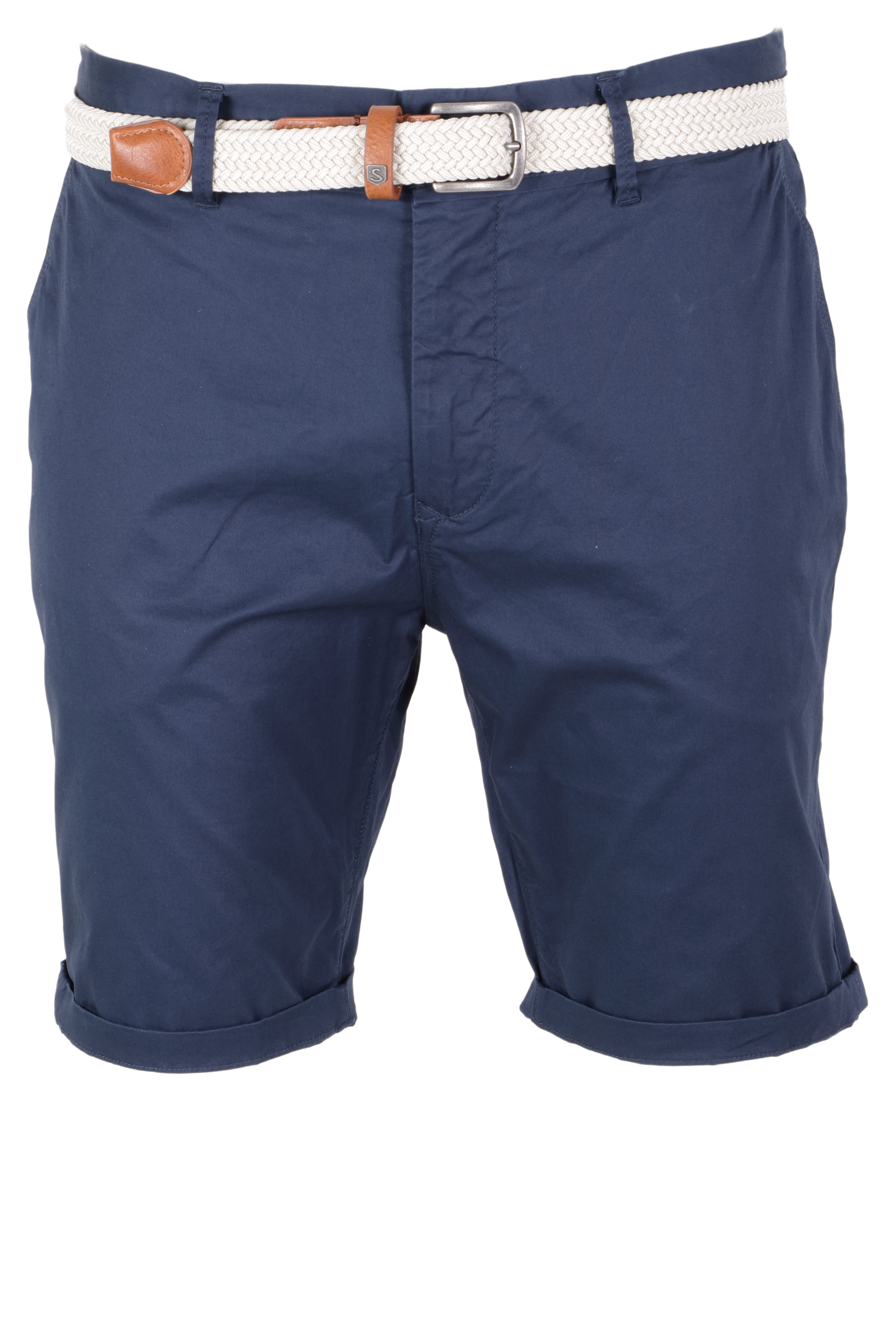 Sala Herren Bermuda Shorts mit Gürtel - dunkelblau 36