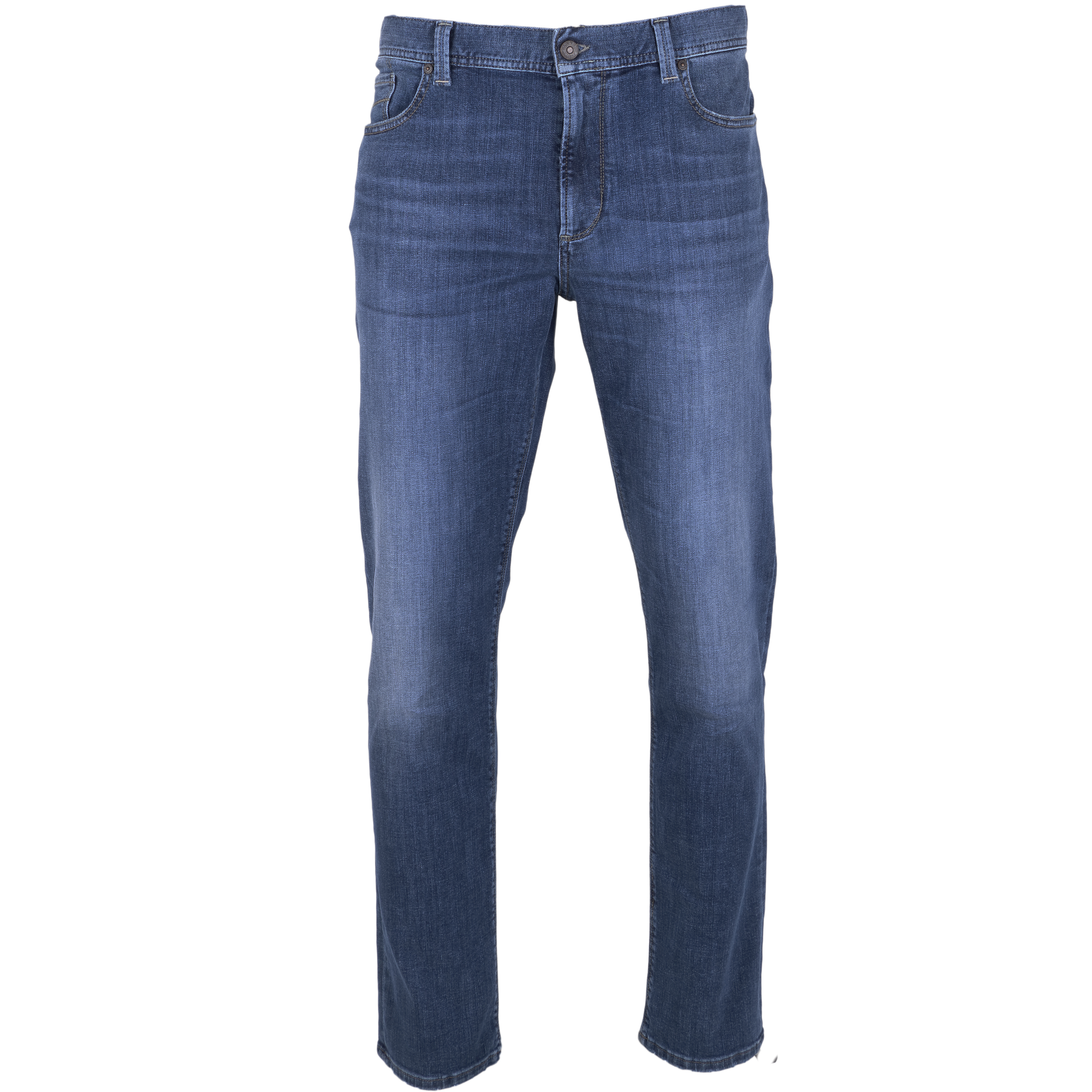 Alberto Herren Jeans Pipe regular fit - blau 35/32