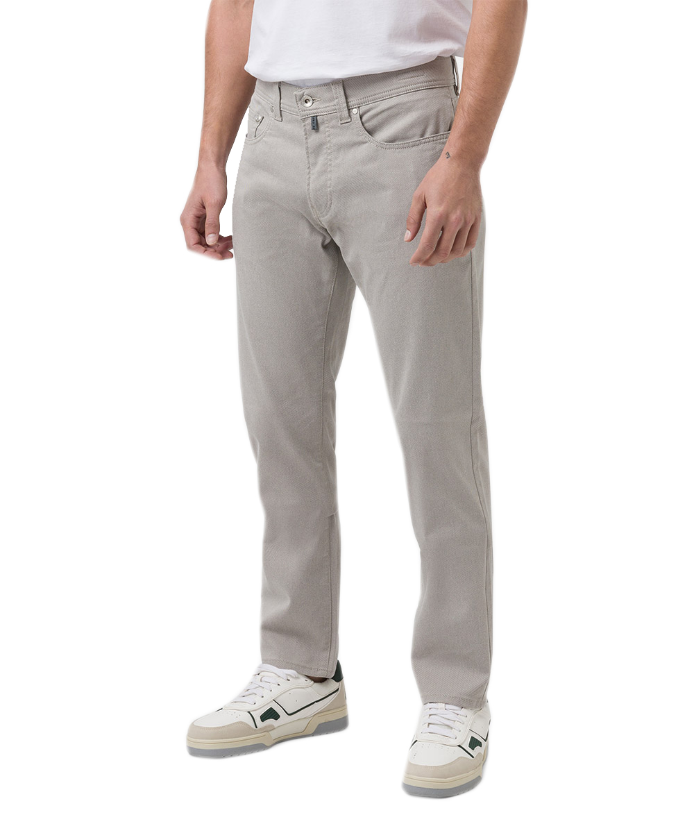 Pierre Cardin Herren Hose 5 Pocket - pelican